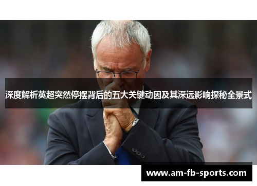 深度解析英超突然停摆背后的五大关键动因及其深远影响探秘全景式 深度解析英超突然停摆背后的五大关键动因及其深远影响探秘全景式