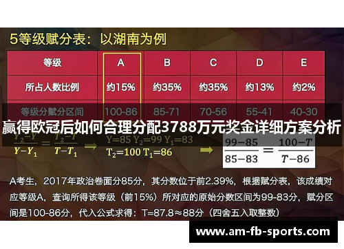 赢得欧冠后如何合理分配3788万元奖金详细方案分析